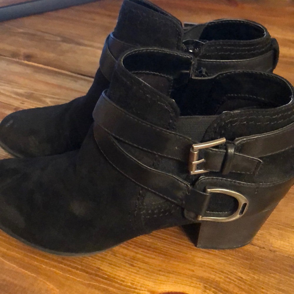Black booties